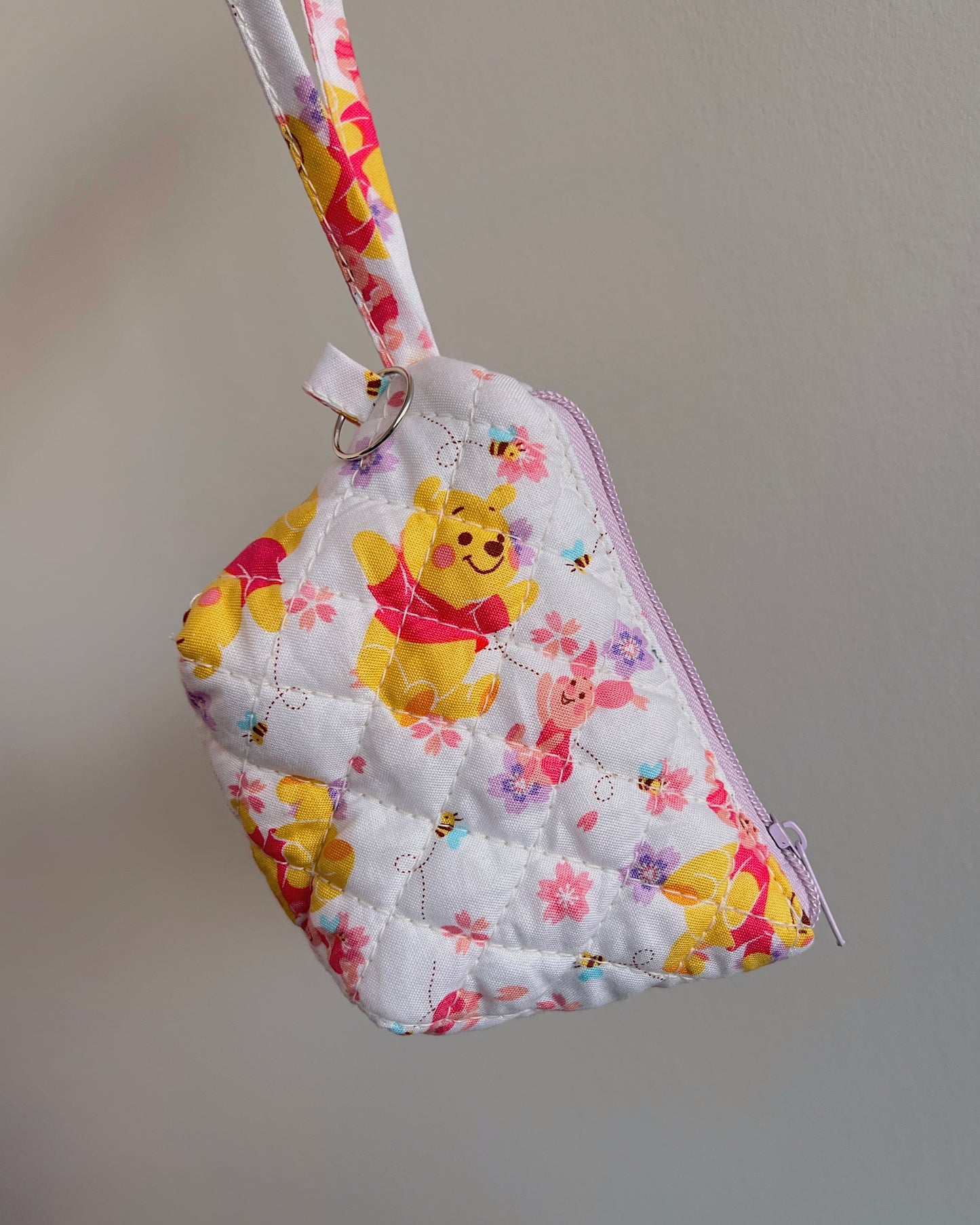 Lavender Pooh Flower Pouch