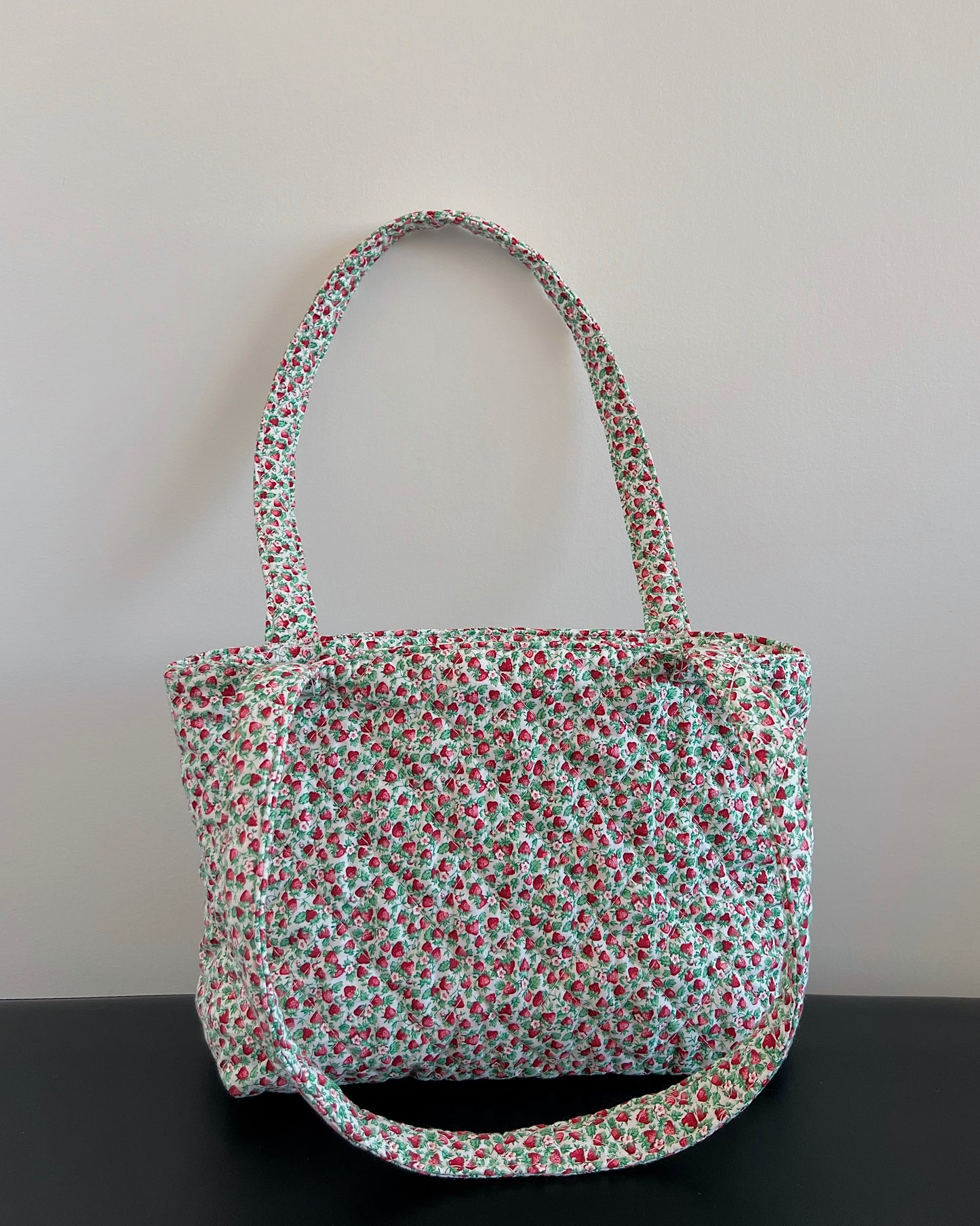 Strawberry Garden Tote Bag