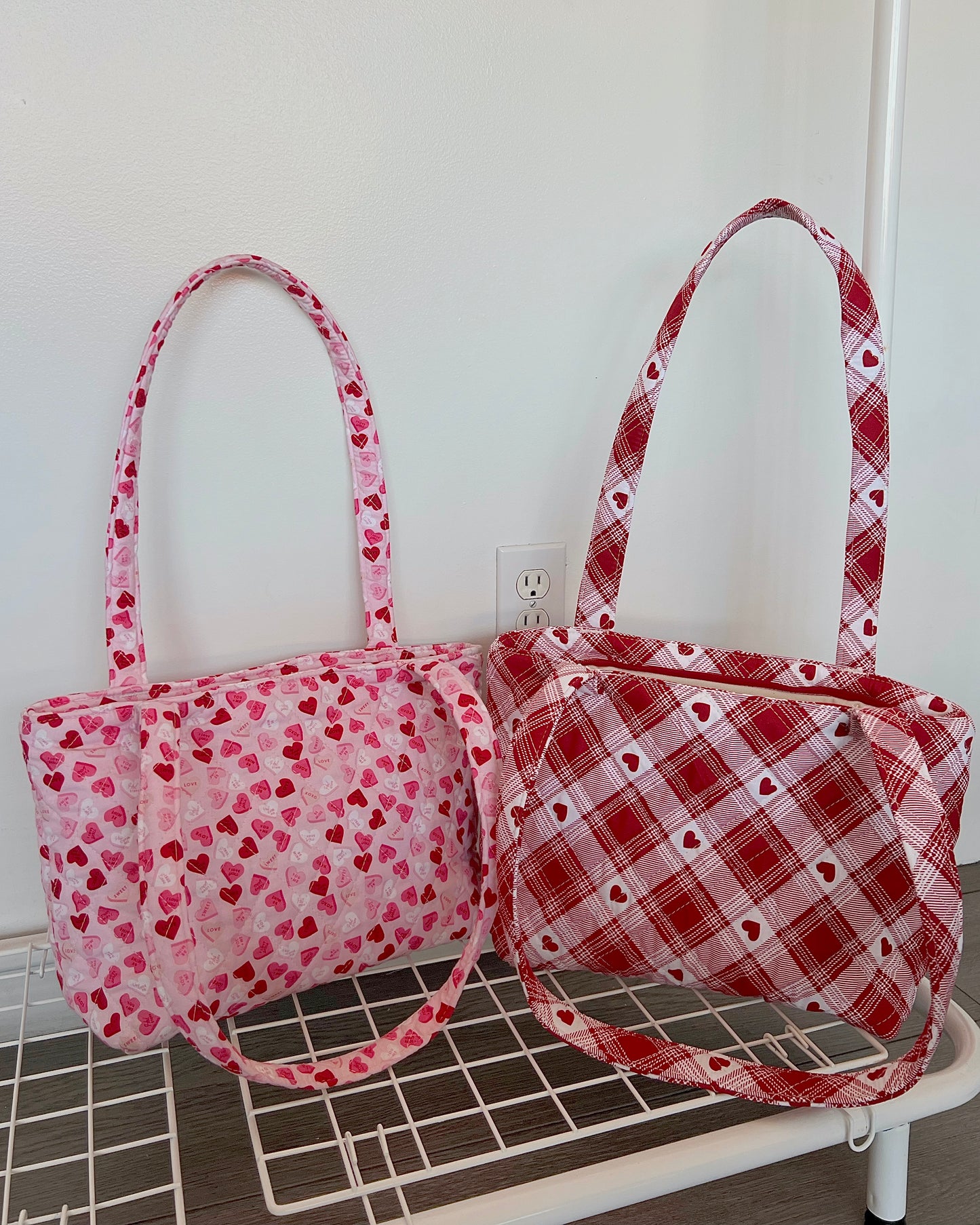 Conversation Hearts Tote Bag